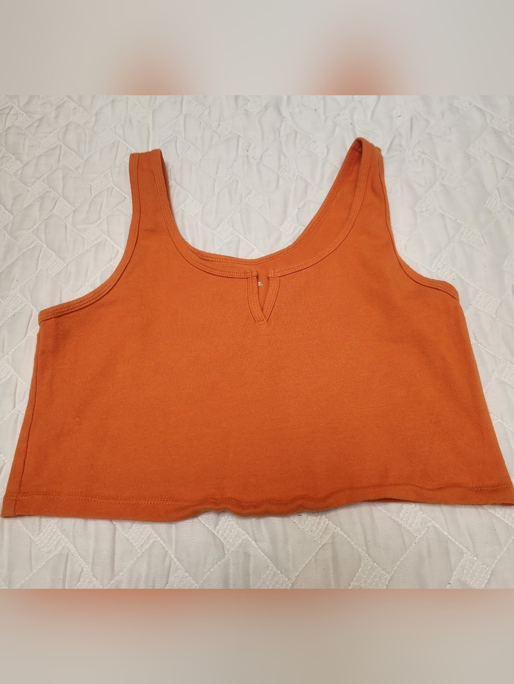 Wlid Fable Orange Crop Top